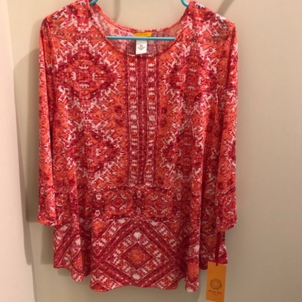Ruby Rd. Women's Red Lightweight Top NWT